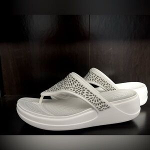 Crocs Boca Wedge Flip Flop